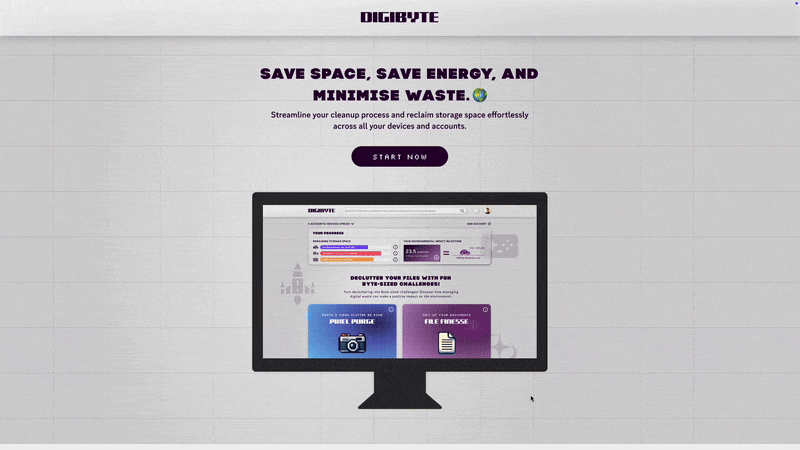 A walk through of Digibyte's features in final prototype design.